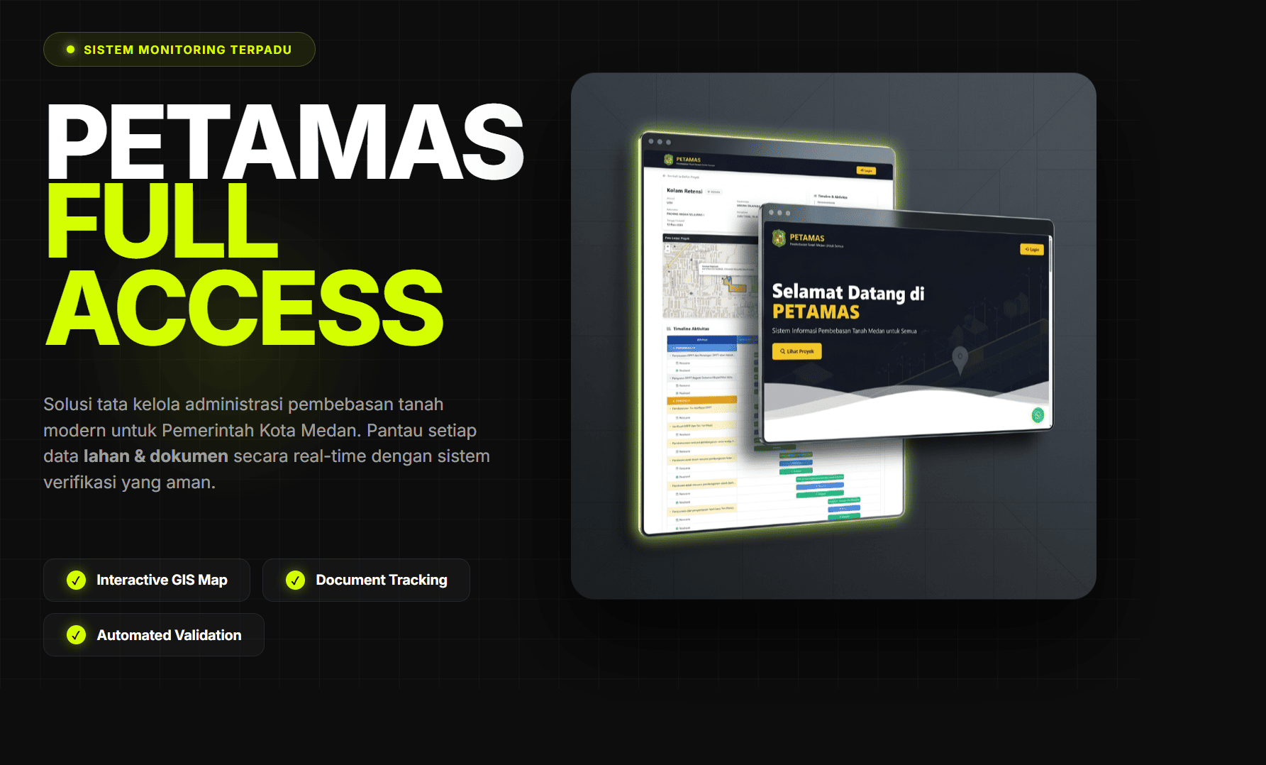 PETAMAS - Land Acquisition Management System