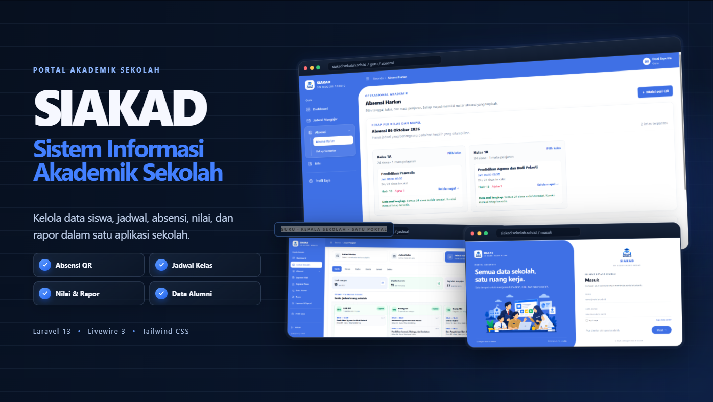 SIAKAD - Sistem Informasi Akademik Sekolah
